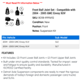 thumbnail image 2 of Front Ball Joint Set - Compatible with 2004 - 2005 GMC Envoy XUV, 2 of 2