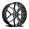 thumbnail image 2 of Asanti Black Abl-38 Monarch Truck 22X9.5 6X135 38Et 106.1Cb Gloss Black Milled Wheel, 2 of 4
