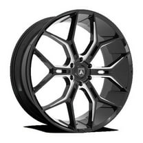 Asanti Black Abl-38 Monarch Truck 22X9.5 6X135 38Et 106.1Cb Gloss Black Milled Wheel