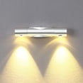 thumbnail image 3 of 6W 2 LED Up Down Light Fixture, Ergonomic Design with 360° Adjustable Rotation, Decorative Indoor Sconces for Bedroom Corridor, Energy Class A++, 3 of 5