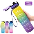 thumbnail image 2 of Sports Water Bottle with Time Marker BPA Free & Leak, 2 of 8