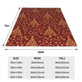 thumbnail image 3 of Balery Christmas Tree On A Red Background Manta de Felpa Suave y Acogedora – Cobija de Franela Aterciopelada para Cama, Lavable y Cálida para Sofá, Mascotas, Transpirable-60"x50", 3 of 7