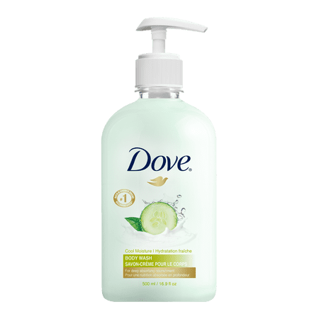 Dove Refillable Cucumber Bodywash 500ml - 3 Pack