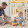 thumbnail image 4 of Mutak Baby Safety Gate, Baby Gates for Top Stairs Doorway, 29.5''- 59.8''Wide, High 36" , Pressure Mount, White, 4 of 13