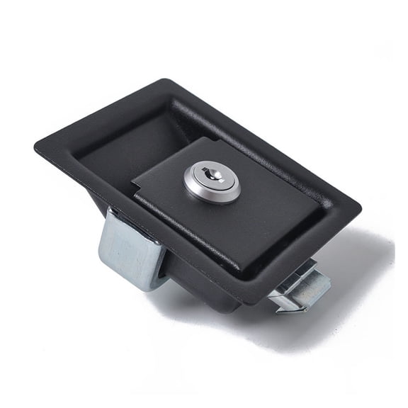 Rv Car Paddle Entry Door Lock Latch Handle Knob Camper-Trailer Pull Type Panel Door Lock ,Easy to Use