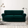 thumbnail image 2 of CHUN YI Sofa Cover with Separate Cushion Slipcover Stretch Checks, 2 of 7