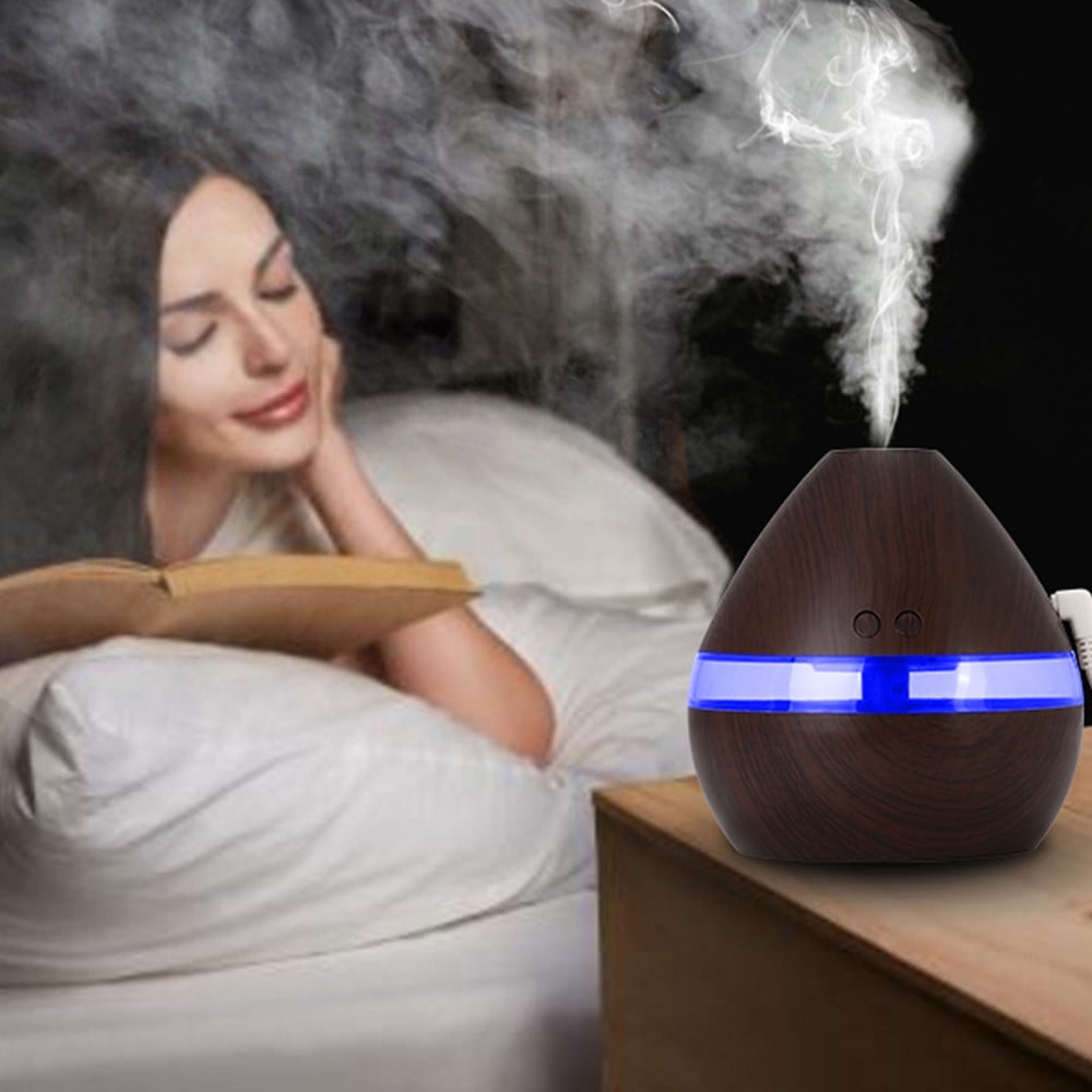 Air Aroma Essential Oil Diffuser LED Ultrasonic Aroma Aromatherapy Humidifier CA