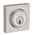 thumbnail image 1 of Baldwin SC.CSD.150 Single Cylinder Contemporary Square Deadbolt Satin Nickel, 1 of 1