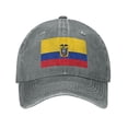 thumbnail image 4 of ZICANCN Mens Hats Unisex Baseball Caps-Ecuador Flag Hats for Men Baseball Cap Western Low Profile Hats Fashion, 4 of 8