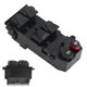 thumbnail image 3 of Control del interruptor de ventana eléctrica, Elevador de Botón Eléctrico ABS, Reemplazo Negro para FD FD1 FD2 RHD 2006-2011, 3 of 7