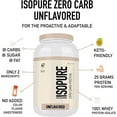 Isopure, Zero Carb 100% Whey Protein Isolate, 25g Protein Powder ...