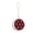 🌻 Red#309, variant on Powder Puff Storage Box Double Layer Plastic with Breathable Vents and Hanging Rope for Earrings and Makeup