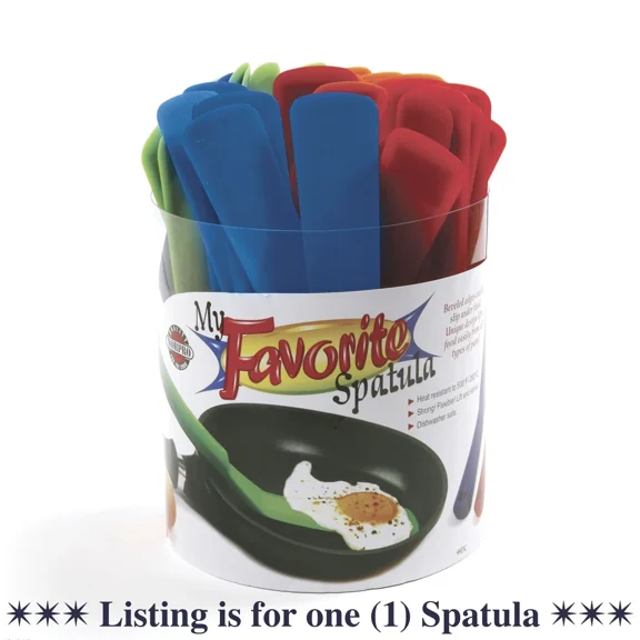 Norpro My Favorite Spatula 11 Inches, Assorted Colors (Single)
