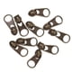 thumbnail image 1 of 10pcs Multi Metal Zip Puller Zipper Sliders Head Cremallera Reparación Kit Reemplazo Bronce 7 Hugo Tirador de la cremallera, 1 of 10
