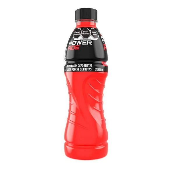Bebida para deportistas Powerade sabor ponche de frutas 500 ml