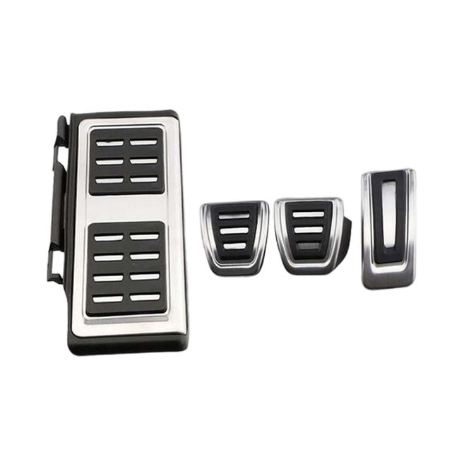La cubierta de del automóvil reemplaza las cubiertas antideslizantes del pedal del freno de del automóvil de alto rendimiento Estilo B kusrkot Cubierta de pedales de coche