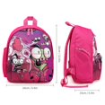 thumbnail image 2 of Invader Zim Cartoon Schoolbag Backpack Lightweight Daypack Adjustable Satchel Bookbag Shoulders Rucksack Travel Bag, 2 of 6