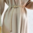 thumbnail image 5 of Cinturón de cuero de imitación suave para mujer, cinturón elegante para vestido vaquero, cinturón informal de moda, 5 of 5