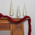 thumbnail image 3 of Northlight 50' x 2.5" Unlit Shiny Red 8-Ply Foil Tinsel Christmas Garland, 3 of 3
