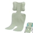 thumbnail image 6 of Universal Stroller Seat Pad Breathable Cooling Mat For Pet Stroller Lightweight Cart Portable Chair Liner With Airflow Design 27.6x13.8 Inches, 6 of 8