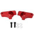 thumbnail image 1 of 2Pcs Lowering Blocks Kit 2in Rear Slam Lowering Blocks Kit for Touring Models 2002 to 2022 Red, 1 of 5