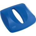 thumbnail image 2 of Rubbermaid Commercial, RCP269000, Untouchable Paper Recycling Centers Lid, 1 Each, Blue, 2 of 2