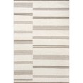 thumbnail image 3 of Rugs USA Birchwood Reversible Striped Wool Area Rug, 6' x 9', Birchwood Dark Beige, 3 of 8