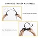 thumbnail image 3 of Audífonos Alámbricos Diadema Con Micrófono Negro, 3 of 5