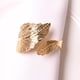 thumbnail image 5 of Paquete de 12 anillos para servilletas, anillo para servilleta con forma de plumas, Material de acero inoxidable, 5 of 5