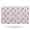 Pioneer Flower Floral Print Pattern-3, variant on Pioneer Flower Floral Print Pattern Bathroom Rugs Mat, Non Slip Microfiber Bathroom Rug with Rubber Backing, Soft Mats for Bathroom Floor Tub Shower, 17"x47"
