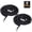 4M-2PC, variant on 2 Pack Telephone Cord, 10Feet Uncoiled Phone Cord Works with All Corded Landline Phones,Handset Cord, Universally Compatible,for Use in Home or Office, Telephone Accessory