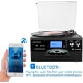 thumbnail image 3 of Reproductor de discos DIGITNOW, tocadiscos con Bluetooth y altavoz, 3 of 6