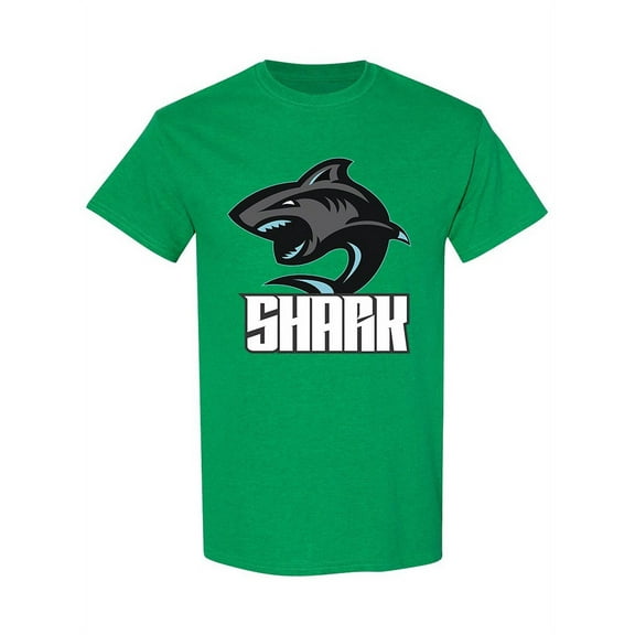 Shark  Design T-Shirt Men -Image by Shutterstock, Male Large