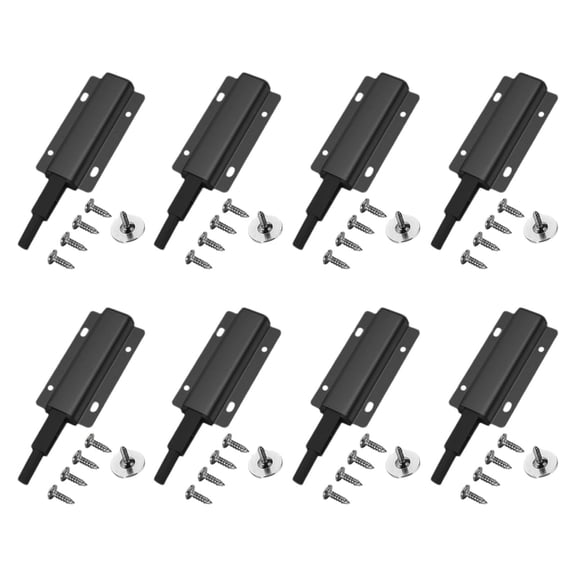 8pcs Magnetic Push Release Drawer Pulls for Elegant Look In Modern Homes