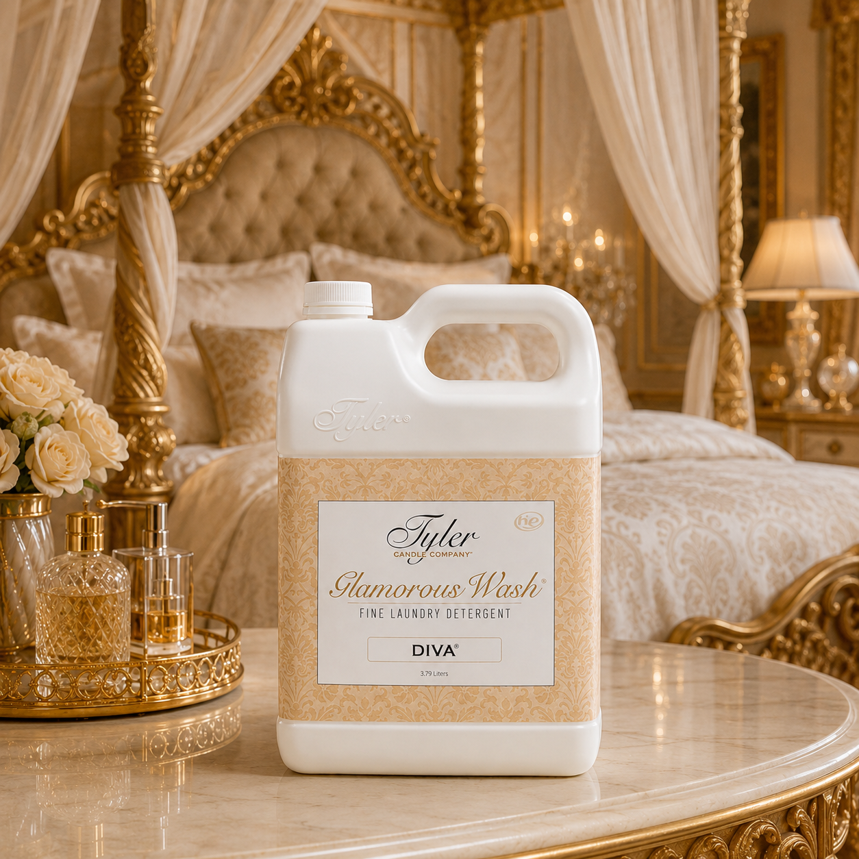 Tyler Candle Diva Glamorous Wash Liquid Detergent, 128 oz photo 5