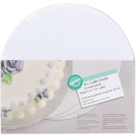 Wilton Cake Board/ Platter, 8 in. Circle, 12 ct.