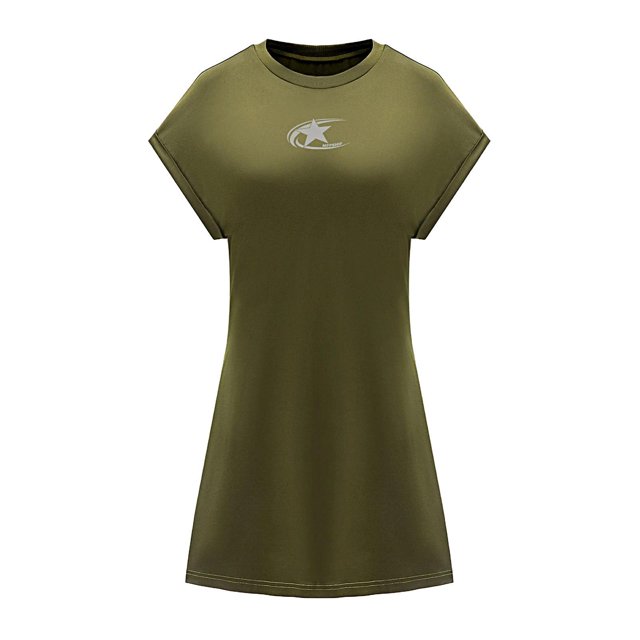 Vestido corto de verano para mujer, vestido informal clásico para adolescentes, para ir de compras y citas , SG