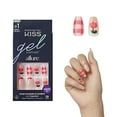 thumbnail image 1 of KISS Gel Fantasy Press-On Nails Pegamento para uñas incluido 'All Yours' Rosa claro Tamaño mediano Forma de ataúd Incluye 28 uñas Pegamento 2G 1 barra de manicura 1 mini lima, 1 of 1