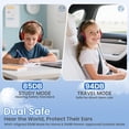 thumbnail image 2 of Auriculares acer HK03 Kids con cable para colocar sobre las orejas, limitador de volumen 85/94 dB, 2 of 6
