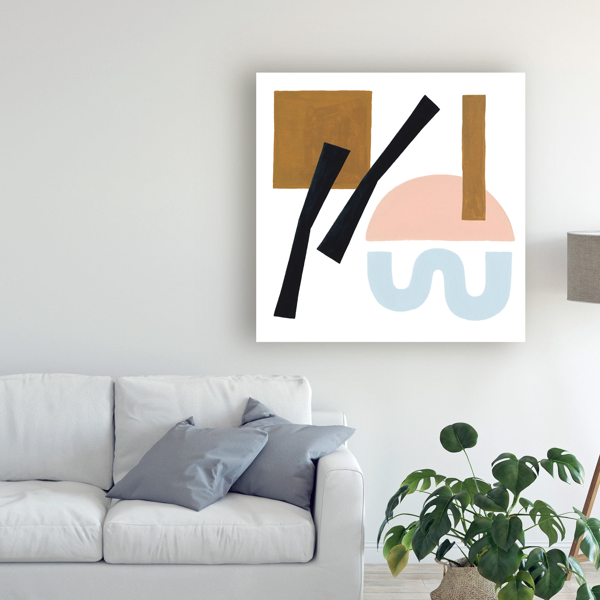 Trademark Fine Art 'Informal Formation IV' Canvas Art by Grace Popp
