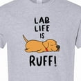 thumbnail image 4 of Inktastic Lab Life is Ruff Yellow Lab T-Shirt, 4 of 5
