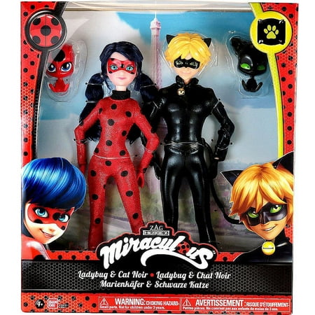 Miraculous Fashion Doll 2 Pack - Ladybug & Cat Noir