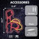 thumbnail image 5 of Letrero de neón para gamers, letrero de neón LED para cueva de hombre, letreros de neón regulables para decoración de pared, letrero de neón para gamers alimentado por USB para dormitorio, decoración, 5 of 5
