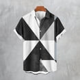 thumbnail image 2 of Men's Casual Dress Shirts Short Sleeve Button Down Shirts Mens Hawaiian Shirts Casual Beach Shirt Camp Collar Vacation Shirts, 2 of 4