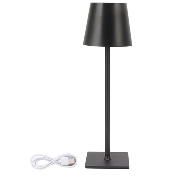Lámpara de Mesa Inalámbrica Luz de Noche Táctil Luz de Mesa Minimalista LED Recargable para Camping Cafetería Restaurante ANGGREK Otros