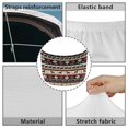 thumbnail image 6 of Uorisanigo Aztec Horse Hood Covers Elastic Portable Car Hood Protector Cover Washable Stretchable Car Hood Cover Protector Suitable for Auto Car Truck, Van, SUV, Pickup Car Decor, 6 of 7