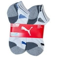 thumbnail image 1 of PUMA mens 8 Pack Low Cut Socks Shoe Size: 6-12 White, 1 of 4