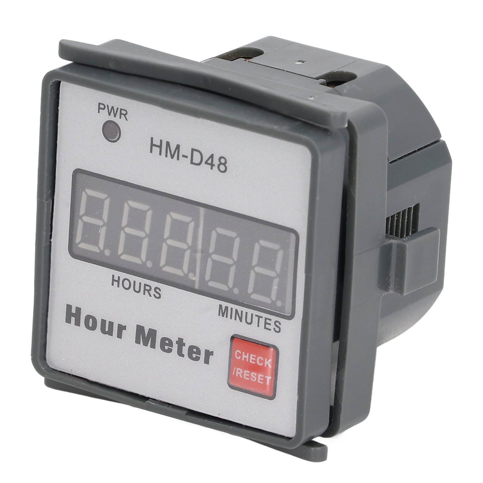 Contador De Horas Digital 220V - 0‑999.99h - Para Motor, Máquinas, Equipos Eléctricos
