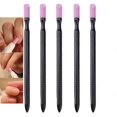 thumbnail image 2 of Nail Cuticle Pusher,5PCS Quartz Scrubs Stone Cuticle Stick Pen Nail Art Grinding Pen Nail Polish Manicure Care Tools, 2 of 4