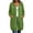 Green, variant on yillto Womens Long Jacket Hoodie Sweatshirts Full Zip up Comfy Warm Fashion Fall Casual Coats with Pockets